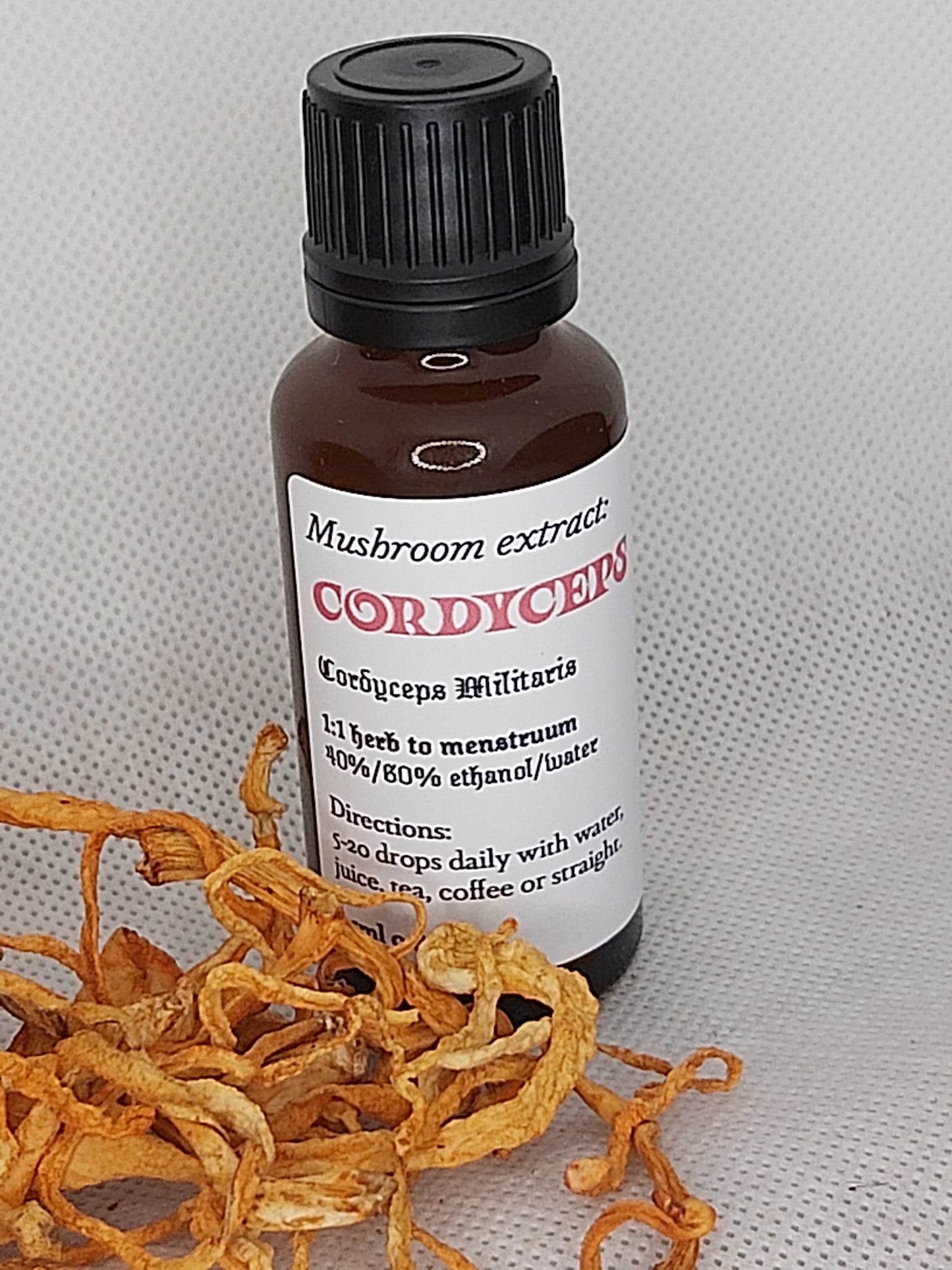 Cordyceps Mushroom Tincture (25ml) (Wholesale)